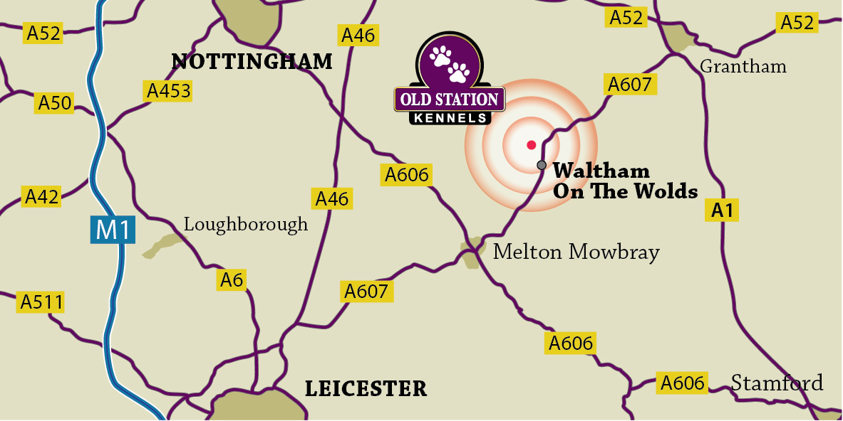Old Station Kennels Location Map